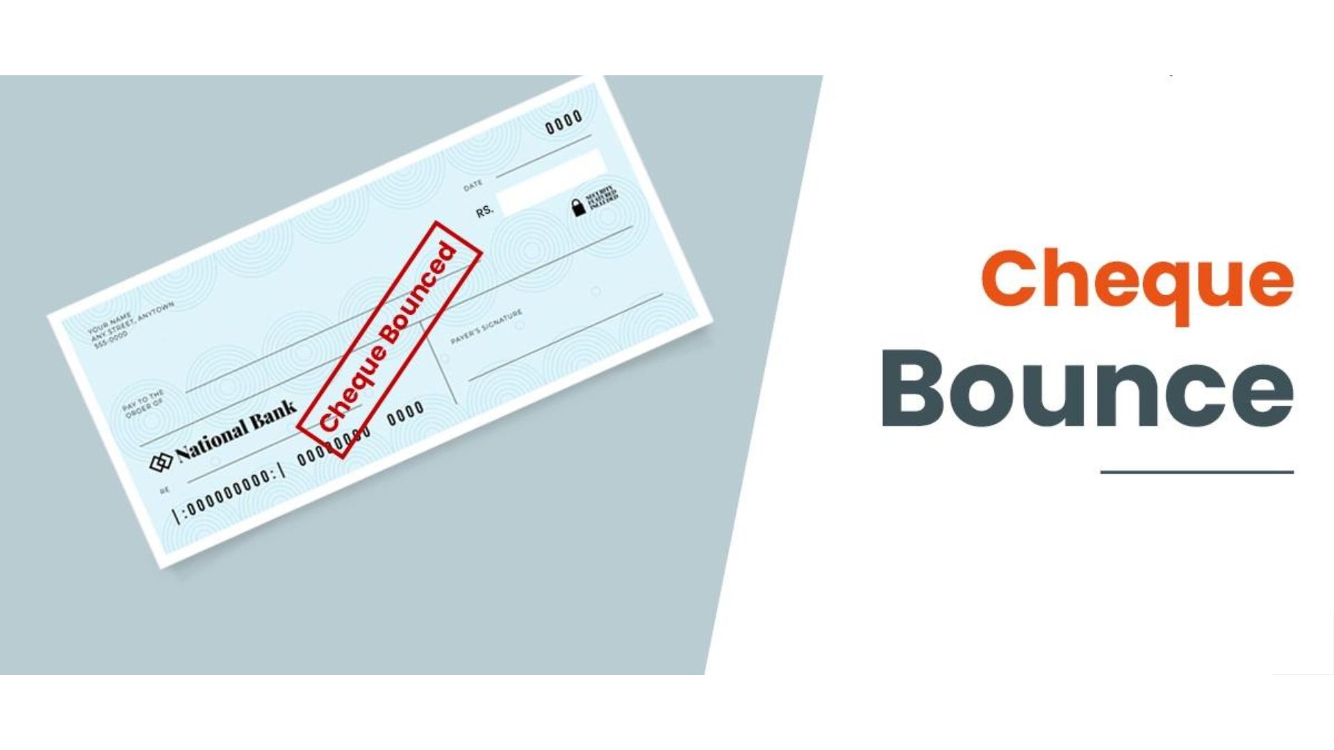 How to defend a Cheque Bounce case