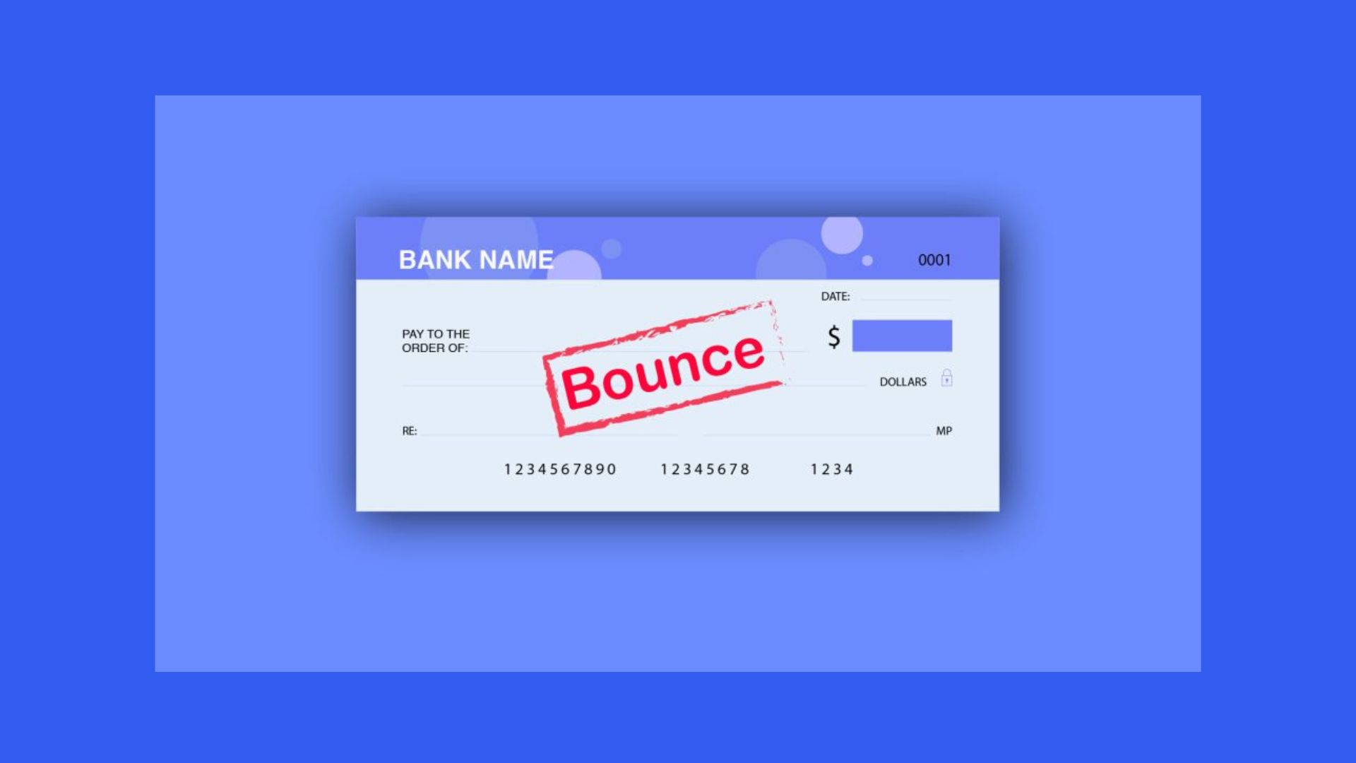 What To Do After Receiving Bounced Check